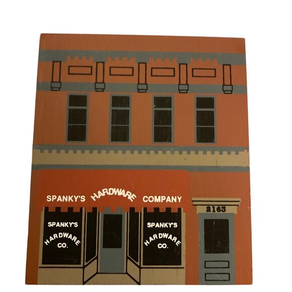 1988 The Cat’s Meow Village Series 6 Lot of 7 Wood Buildings - Picture 6 of 8